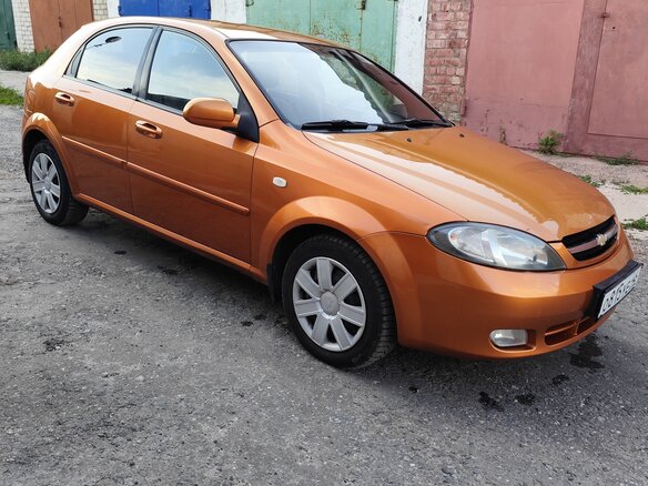 2007 Chevrolet Lacetti I, оранжевый, 380000 рублей - вид 5