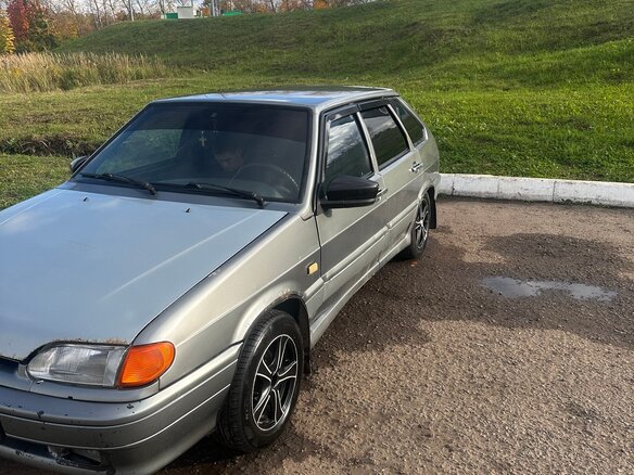 2007 Lada (ВАЗ) 2114, серебристый, 135000 рублей - вид 1