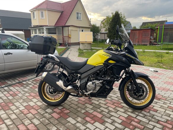 2018 Suzuki V-Strom DL 650, жёлтый, 840000 рублей - вид 18
