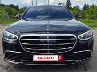 2021 Mercedes-Benz S-Класс 450 Long 4MATIC VII (W223), чёрный, 7800000 рублей, вид 4