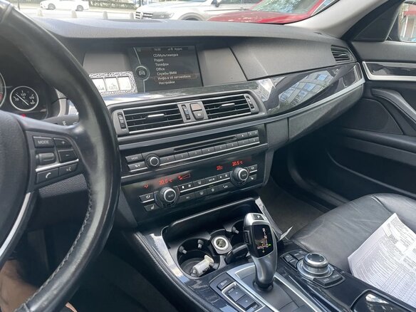 2012 BMW 5 серии 520i VI (F10/F11/F07), чёрный - вид 6