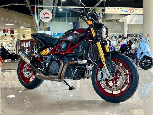 2023 Indian FTR 1200, пурпурный, 1520000 рублей - вид 5