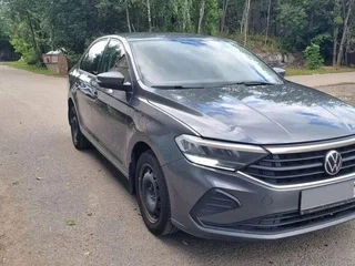 2021 Volkswagen Polo VI, серый, 1100000 рублей, вид 2