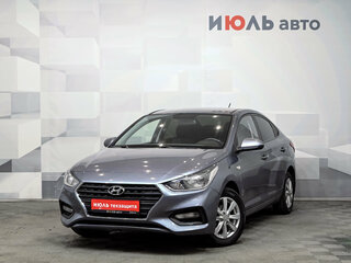 2017 Hyundai Solaris II, серый, 1270000 рублей, вид 1