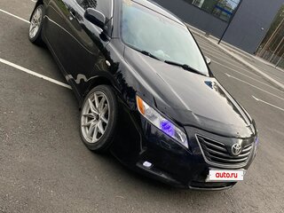 2008 Toyota Camry VI (XV40), чёрный, 1500000 рублей, вид 2