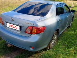 2008 Toyota Corolla AMT X (E140, E150), голубой, 612000 рублей, вид 3