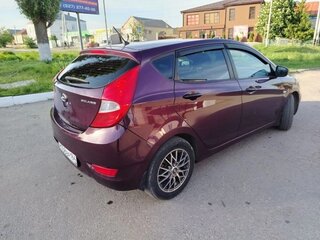 2012 Hyundai Solaris I, фиолетовый, 690000 рублей, вид 5