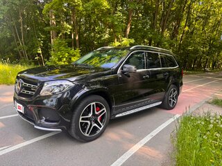 2016 Mercedes-Benz GLS 400 I (X166), чёрный, 3700000 рублей, вид 2