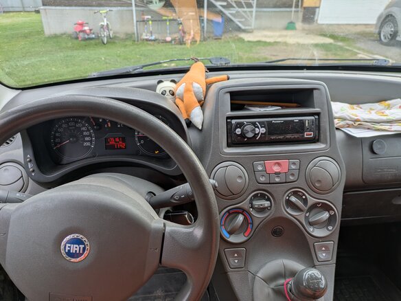 2007 Fiat Panda II, чёрный, 350000 рублей - вид 7