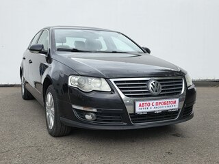 2007 Volkswagen Passat B6, чёрный, 480000 рублей, вид 3