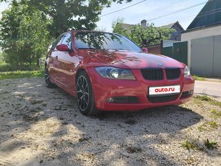 2007 BMW 3 серии 320i V (E90/E91/E92/E93), пурпурный, 890000 рублей, вид 3