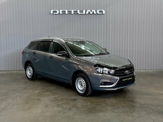 2021 Lada (ВАЗ) Vesta SW I, серый, 917000 рублей, вид 3
