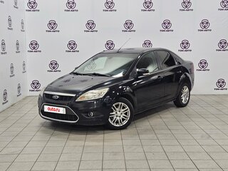 2008 Ford Focus II Рестайлинг, чёрный, 390000 рублей, вид 1