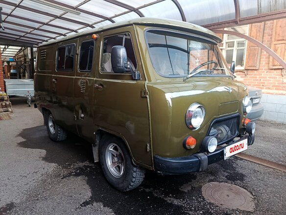 1995 УАЗ 3909, зелёный - вид 1