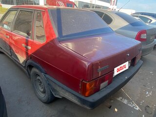 1998 Lada (ВАЗ) 21099, красный, 49000 рублей, вид 1
