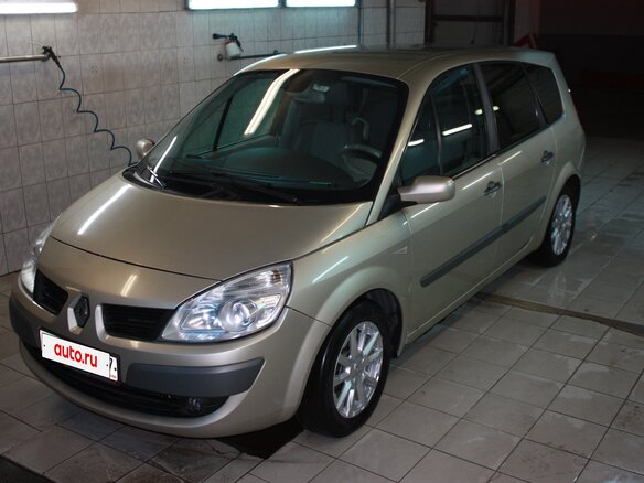 2008 Renault Scenic II Рестайлинг, бежевый, 585000 рублей