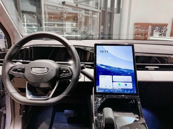 2025 Geely Atlas II, голубой - вид 18