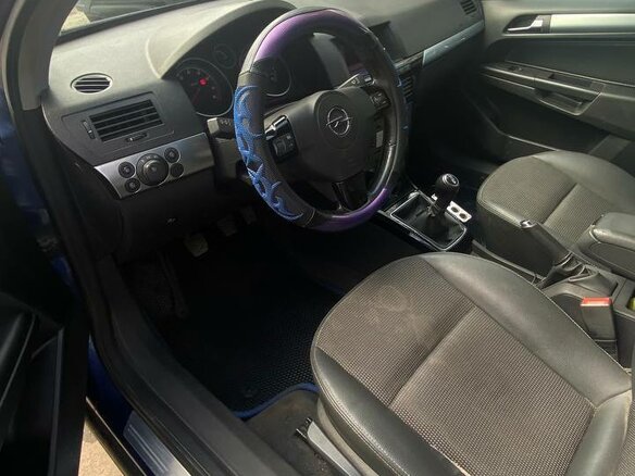 2007 Opel Astra H Рестайлинг, синий, 333000 рублей - вид 13