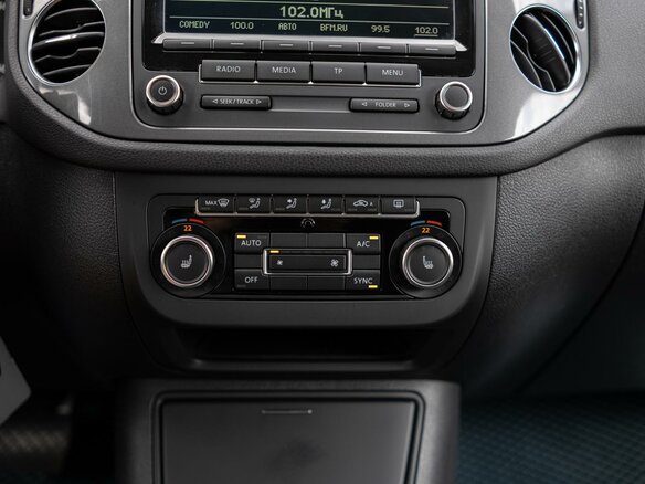 2012 Volkswagen Tiguan I Рестайлинг, синий - вид 13
