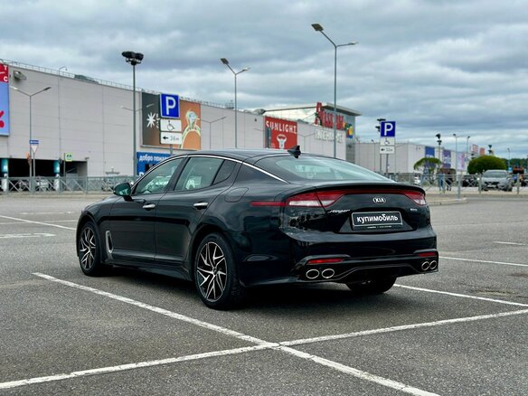 2021 Kia Stinger I Рестайлинг, чёрный, 1970000 рублей - вид 5