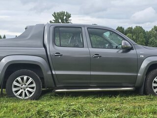 2013 Volkswagen Amarok Double Cab full-time I, серый, 1650000 рублей, вид 3