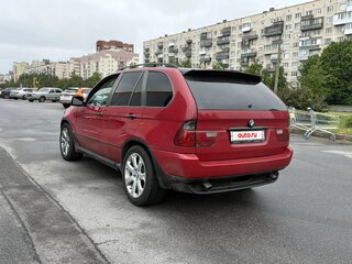 2001 BMW X5 3.0i I (E53), синий, 560000 рублей, вид 5