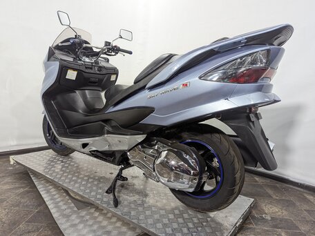 2008 Suzuki Burgman (SkyWave) 250, голубой, 219000 рублей, вид 4