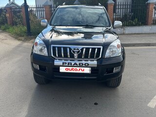 2004 Toyota Land Cruiser Prado 120 Series, чёрный, 1400000 рублей, вид 2