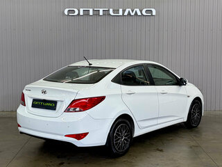 2016 Hyundai Solaris I Рестайлинг, белый, 1037000 рублей, вид 5