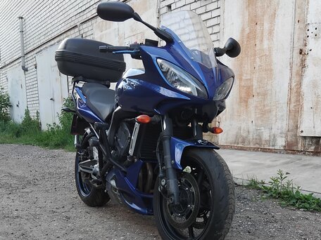2008 Yamaha FZ6, синий, 450000 рублей, вид 3