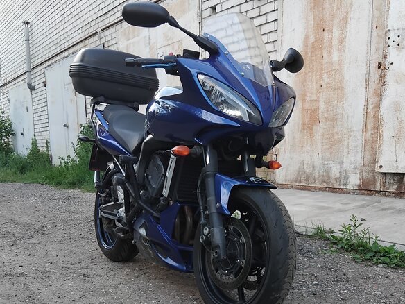 2008 Yamaha FZ6, синий, 450000 рублей - вид 2
