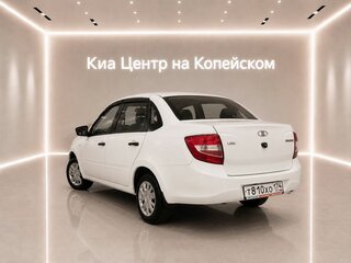 2018 Lada (ВАЗ) Granta I, белый, 399000 рублей, вид 2