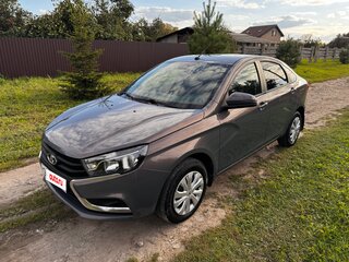2016 Lada (ВАЗ) Vesta I, серый, 725000 рублей, вид 1