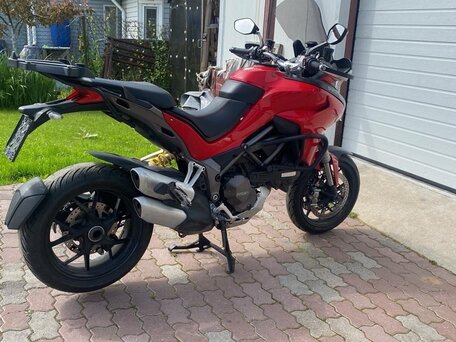 2018 Ducati Multistrada 1260, красный, 1140000 рублей, вид 1