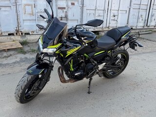 2020 Kawasaki Z 650, чёрный, 599000 рублей, вид 1