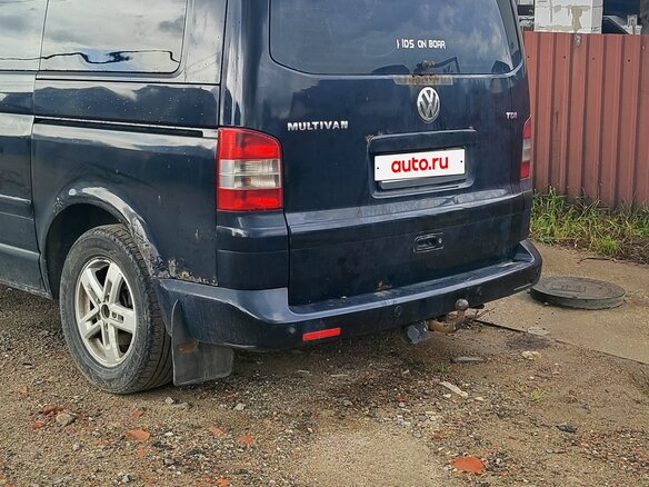 2006 Volkswagen Multivan T5, чёрный, 1100000 рублей - вид 4