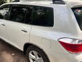 2012 Toyota Highlander II (XU40) Рестайлинг, белый - вид 8