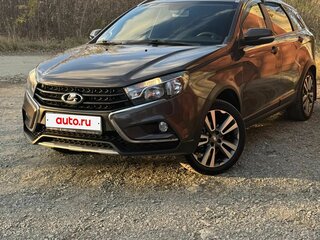 2019 Lada (ВАЗ) Vesta SW Cross I, коричневый, 1170000 рублей, вид 2