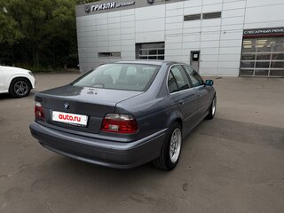2002 BMW 5 серии 525i IV (E39) Рестайлинг, синий, 880000 рублей, вид 5