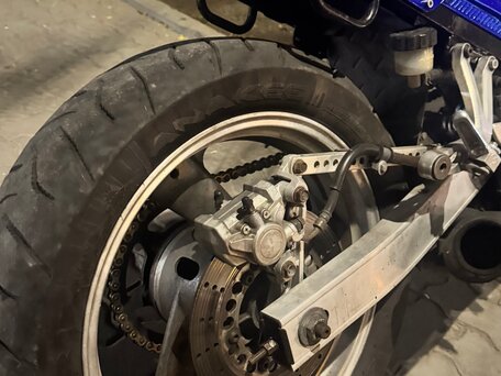 1994 Yamaha SRX400, синий, 175000 рублей, вид 3
