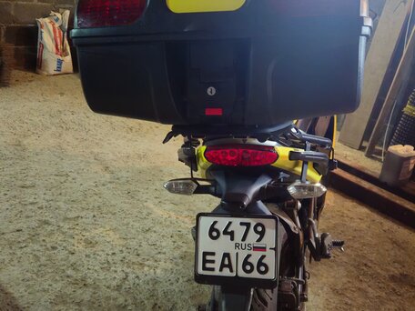 2010 Kawasaki ER-6F (Ninja 650R), жёлтый, 525000 рублей, вид 4