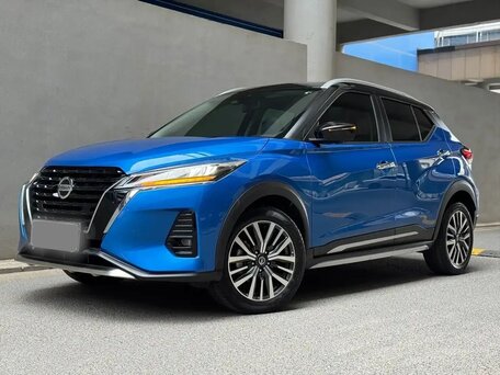 2023 Nissan Kicks I Рестайлинг, синий, 1595000 рублей, вид 2
