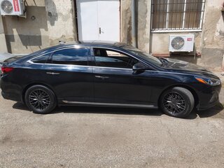 2018 Hyundai Sonata VII (LF) Рестайлинг, чёрный, 1660000 рублей, вид 4