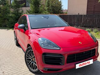 2020 Porsche Cayenne Coupé III, красный, 5500000 рублей, вид 3
