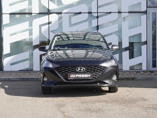 2021 Hyundai Solaris II Рестайлинг, чёрный, 1580000 рублей, вид 2