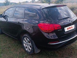 2013 Opel Astra J Рестайлинг, коричневый, 625000 рублей, вид 3