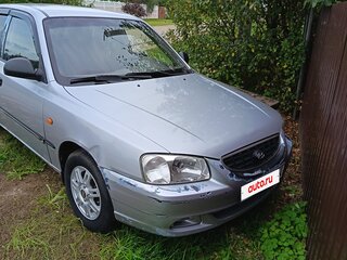 2005 Hyundai Accent ТагАЗ II, серый, 300000 рублей, вид 1