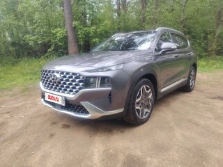 2021 Hyundai Santa Fe IV Рестайлинг, серый, 3750000 рублей, вид 2