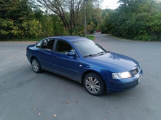 1998 Volkswagen Passat B5, синий, 350000 рублей, вид 3