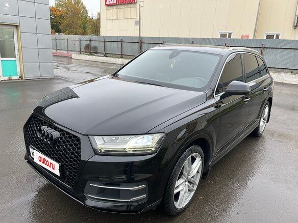 2016 Audi Q7 II (4M), чёрный, 3350000 рублей - вид 12